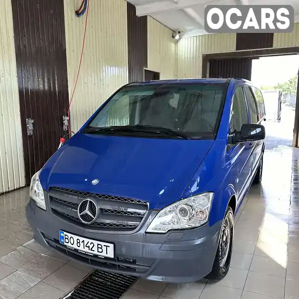 Мінівен Mercedes-Benz Vito 2012 2.14 л. Автомат обл. Тернопільська, Бучач - Фото 1/16