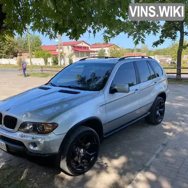 Позашляховик / Кросовер BMW X5 2004 4.4 л. Автомат обл. Житомирська, Малин - Фото 1/21