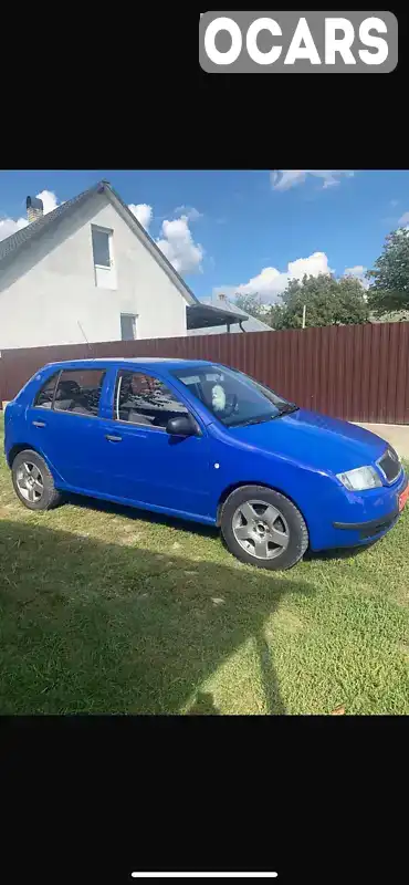 Хетчбек Skoda Fabia 2000 1.39 л. Ручна / Механіка обл. Чернівецька, Чернівці - Фото 1/4