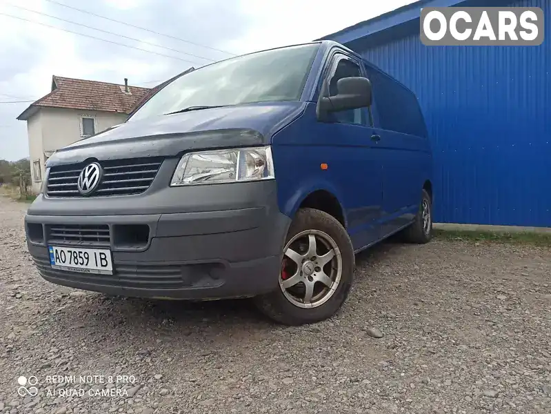 Минивэн Volkswagen Transporter 2005 2.46 л. Ручная / Механика обл. Закарпатская, Тячев - Фото 1/10