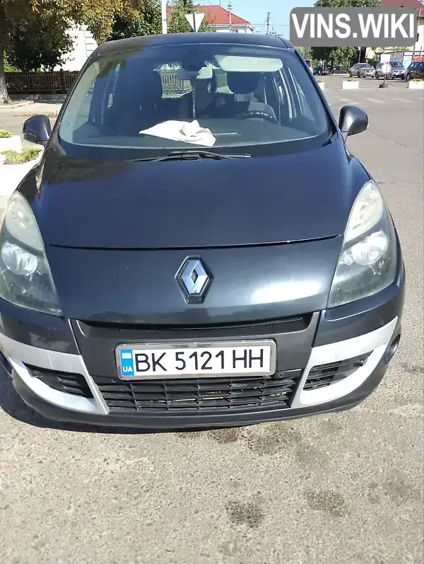 Мінівен Renault Scenic 2010 1.5 л. Ручна / Механіка обл. Рівненська, Володимирець - Фото 1/21