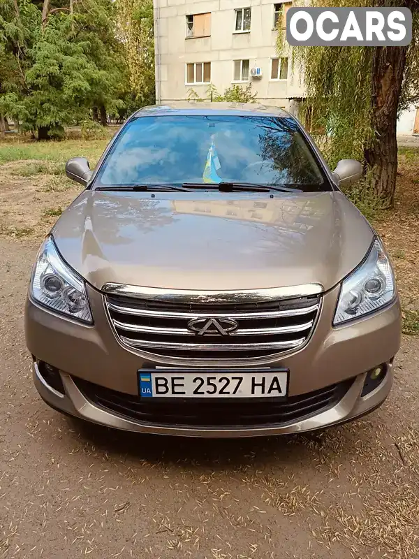 Седан Chery E5 2014 1.5 л. Ручна / Механіка обл. Миколаївська, Миколаїв - Фото 1/14