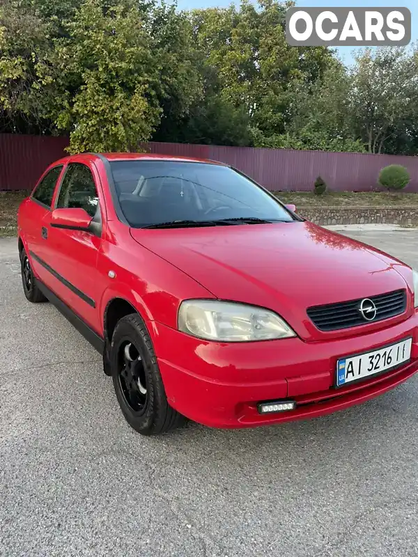 Хетчбек Opel Astra 2003 1.4 л. Ручна / Механіка обл. Київська, Миронівка - Фото 1/21