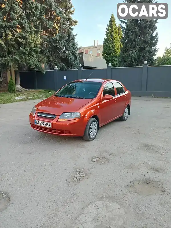 Седан Chevrolet Aveo 2005 1.5 л. Ручна / Механіка обл. Івано-Франківська, Тлумач - Фото 1/15