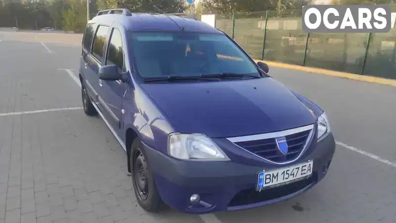 Універсал Dacia Logan MCV 2007 1.6 л. Ручна / Механіка обл. Сумська, Суми - Фото 1/12