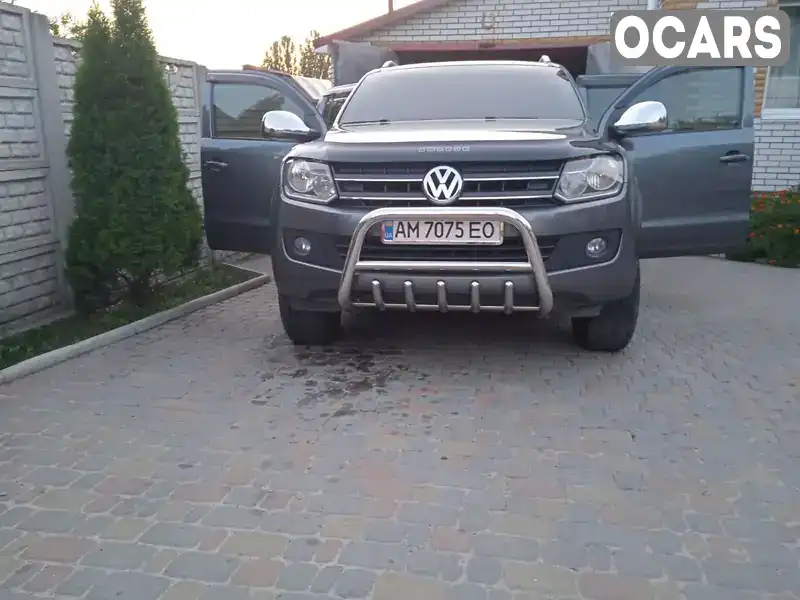 Пикап Volkswagen Amarok 2013 1.97 л. Автомат обл. Житомирская, Житомир - Фото 1/11