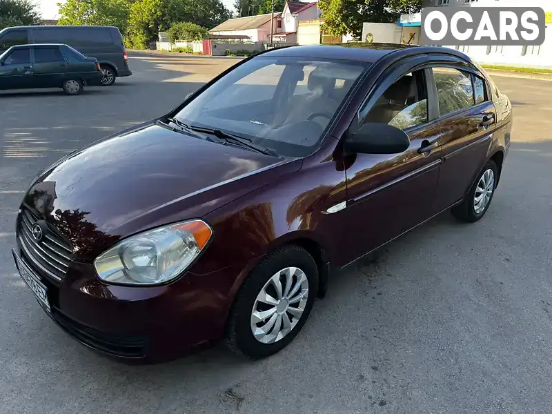 Седан Hyundai Accent 2008 1.4 л. Ручна / Механіка обл. Чернігівська, Чернігів - Фото 1/21