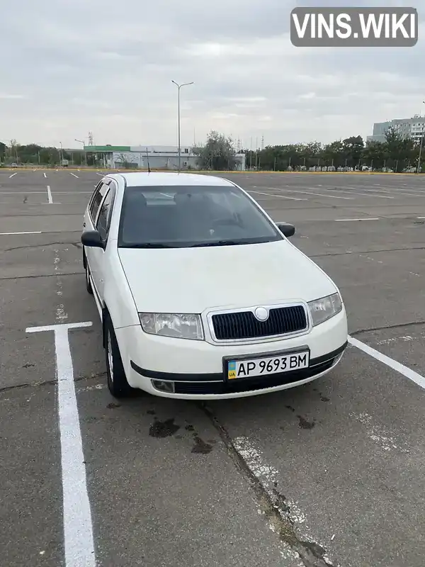 Універсал Skoda Fabia 2002 1.4 л. Ручна / Механіка обл. Запорізька, Запоріжжя - Фото 1/20