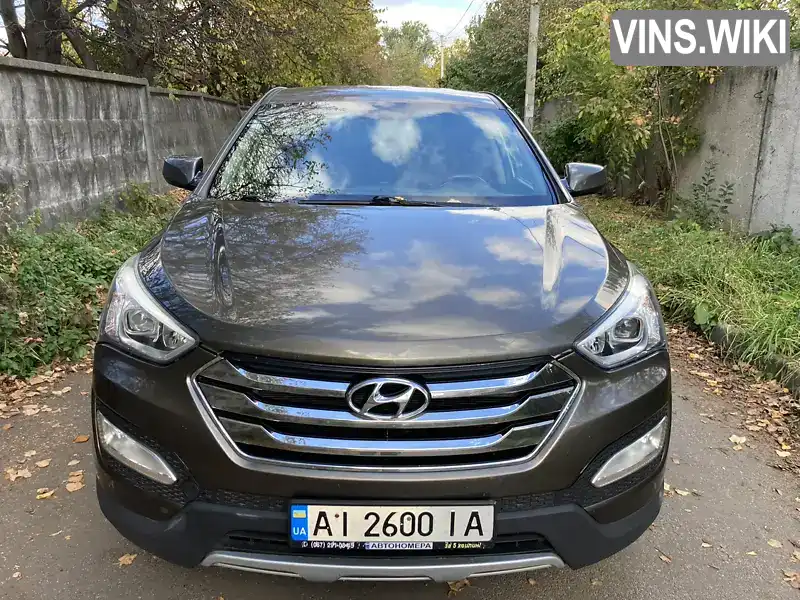 Позашляховик / Кросовер Hyundai Santa FE 2014 2.36 л. Автомат обл. Київська, Київ - Фото 1/11