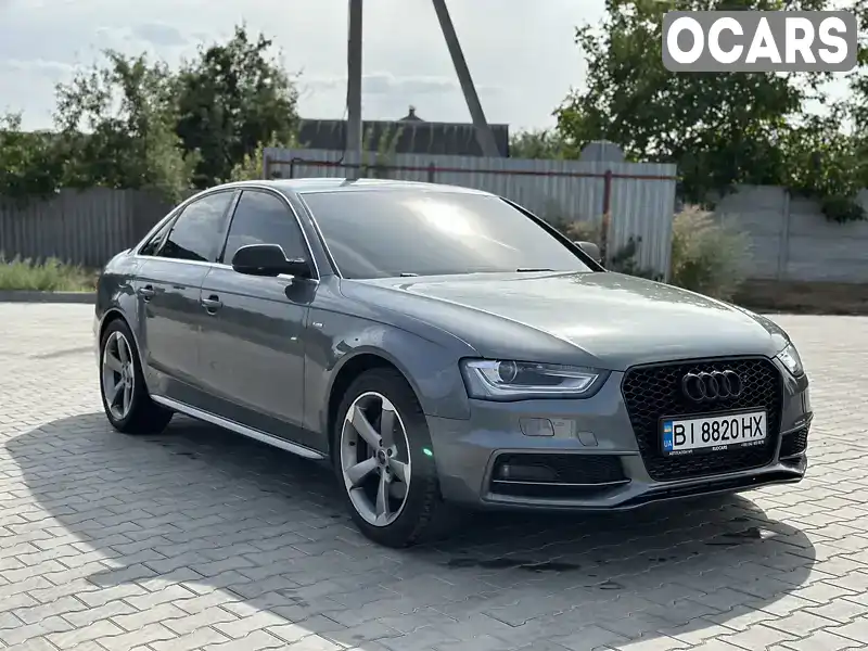 Седан Audi A4 2014 1.98 л. Автомат обл. Полтавська, Полтава - Фото 1/20