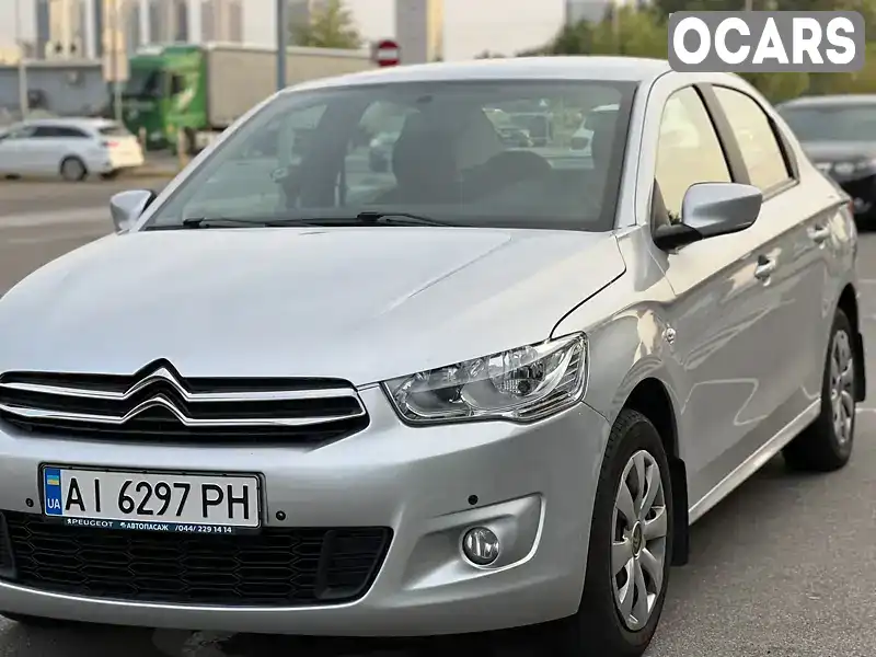 Седан Citroen C-Elysee 2016 1.2 л. Робот обл. Київська, Київ - Фото 1/21