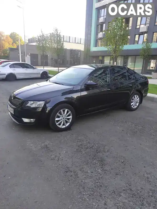 Ліфтбек Skoda Octavia 2016 1.8 л. Автомат обл. Київська, Вишневе - Фото 1/21