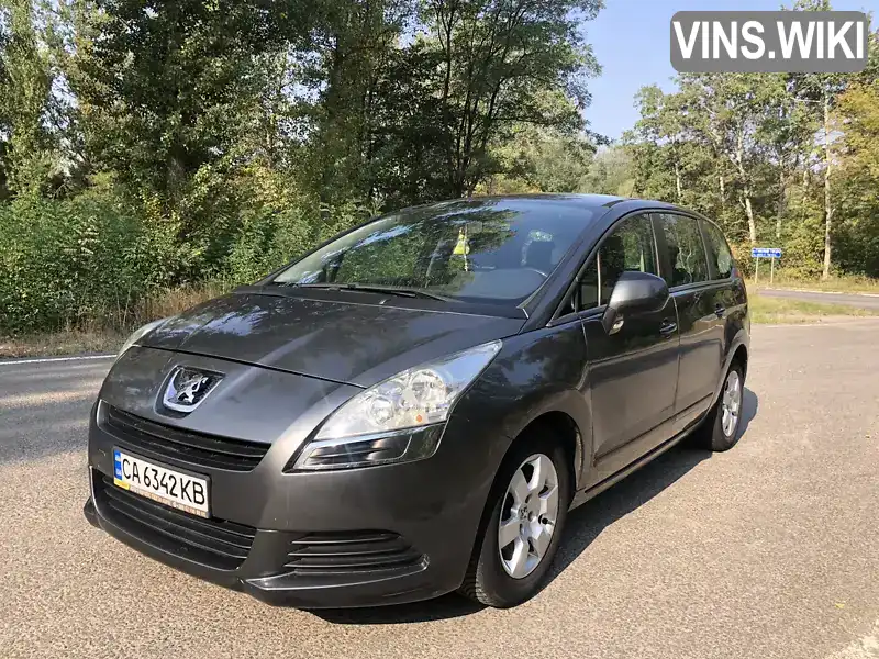 Мікровен Peugeot 5008 2009 1.6 л. Ручна / Механіка обл. Черкаська, Звенигородка - Фото 1/21