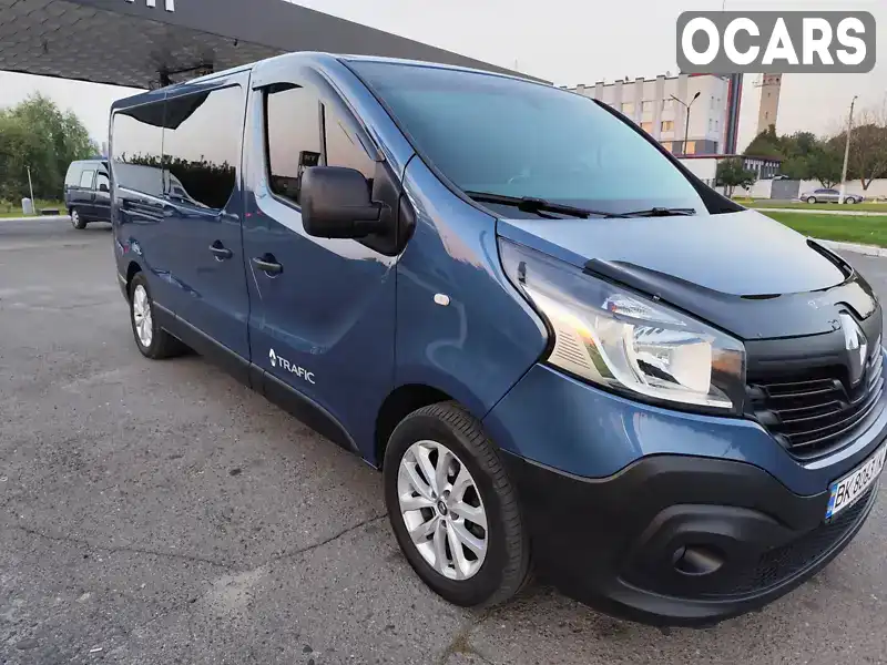 Мінівен Renault Trafic 2018 1.6 л. Ручна / Механіка обл. Рівненська, Дубно - Фото 1/21