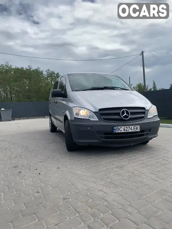 Фургон Mercedes-Benz Vito 2012 2.14 л. Ручна / Механіка обл. Львівська, Червоноград - Фото 1/11