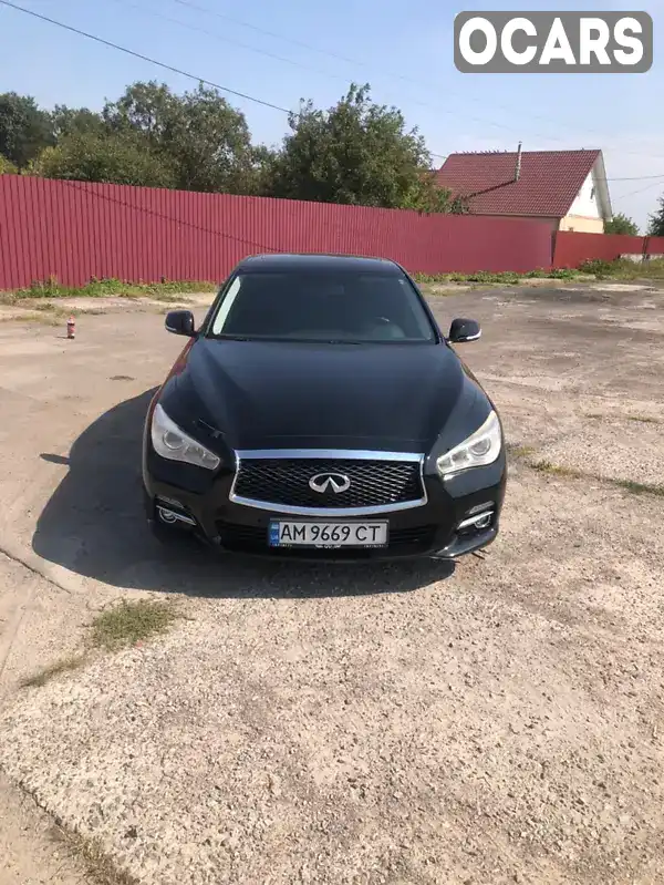 Седан Infiniti Q50 2014 2.14 л. Автомат обл. Житомирська, Житомир - Фото 1/20