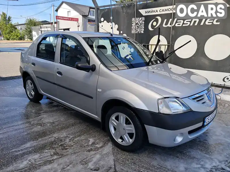 Седан Dacia Logan 2008 1.6 л. Ручна / Механіка обл. Чернівецька, Чернівці - Фото 1/21