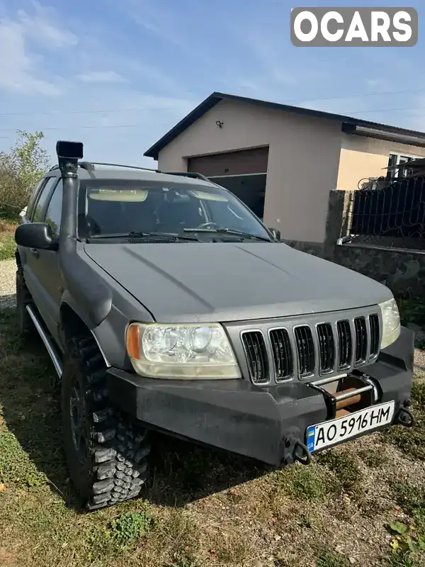 Позашляховик / Кросовер Jeep Grand Cherokee 2001 2.69 л. Автомат обл. Закарпатська, Тячів - Фото 1/8