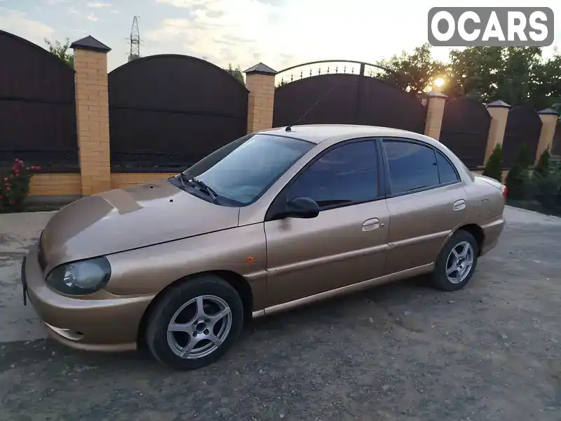 Седан Kia Rio 2002 1.5 л. Ручна / Механіка обл. Одеська, Ізмаїл - Фото 1/12