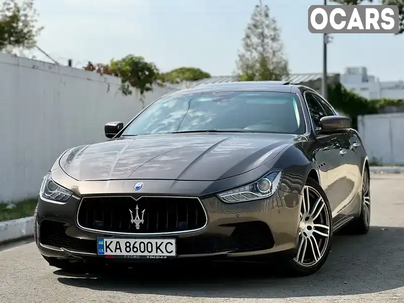 Седан Maserati Ghibli 2014 3 л. Автомат обл. Київська, Київ - Фото 1/21