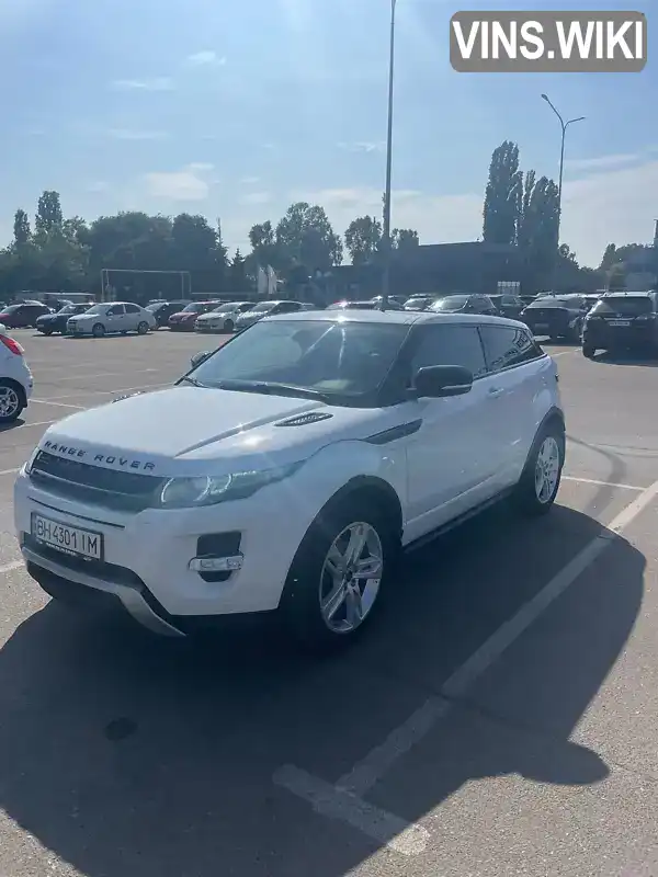 Позашляховик / Кросовер Land Rover Range Rover Evoque 2011 2.18 л. Автомат обл. Одеська, Одеса - Фото 1/12