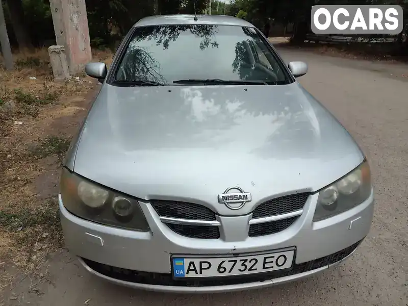 Седан Nissan Almera 2003 1.5 л. Ручна / Механіка обл. Запорізька, Запоріжжя - Фото 1/7