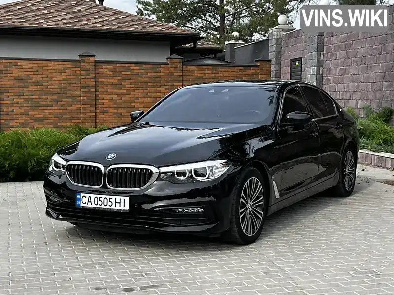 WBAJA9C54JB253290 BMW 5 Series 2018 Седан 2 л. Фото 1