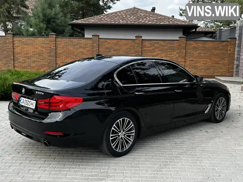 WBAJA9C54JB253290 BMW 5 Series 2018 Седан 2 л. Фото 9