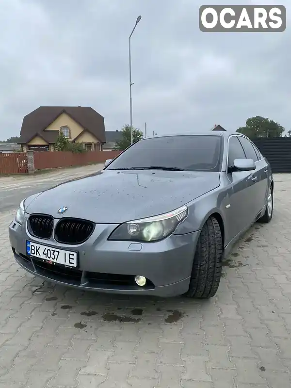 Седан BMW 5 Series 2004 2.5 л. Автомат обл. Ровенская, Рокитное - Фото 1/13