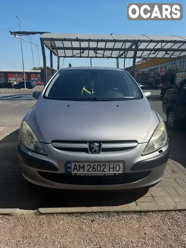 Седан Peugeot 307 2003 1.6 л. Ручна / Механіка обл. Житомирська, Житомир - Фото 1/9