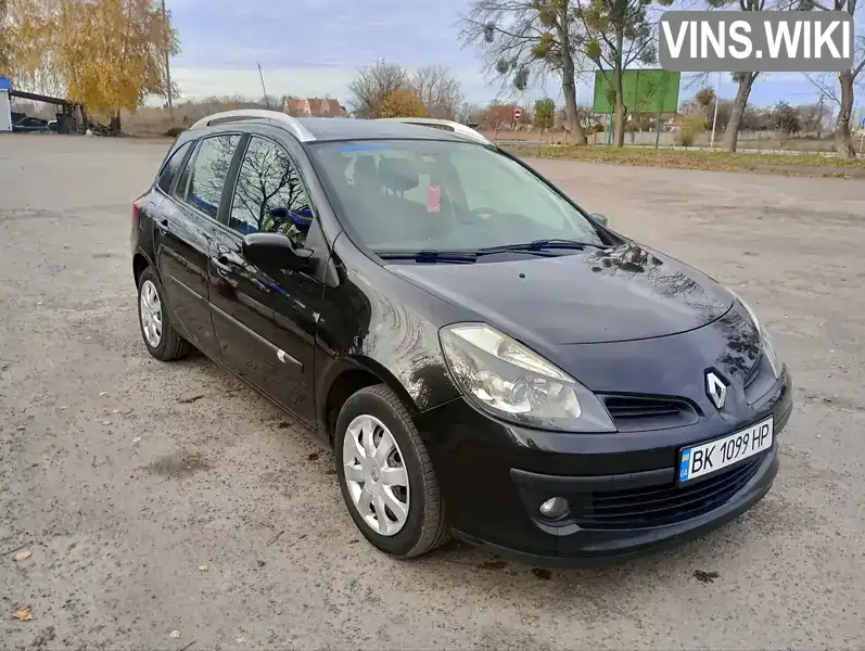 Універсал Renault Clio 2009 1.2 л. Ручна / Механіка обл. Рівненська, Острог - Фото 1/18