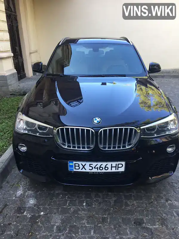 Позашляховик / Кросовер BMW X3 2016 2 л. Автомат обл. Хмельницька, Кам'янець-Подільський - Фото 1/21