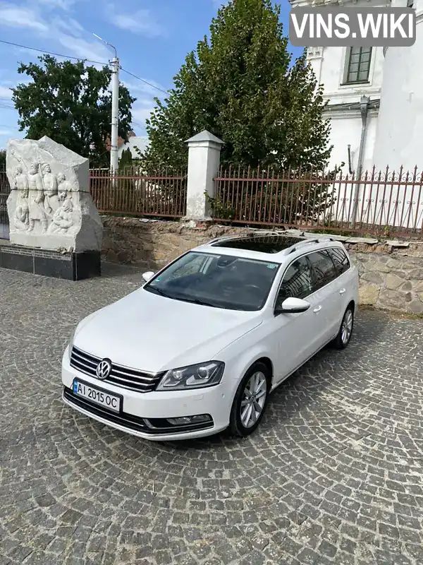 Універсал Volkswagen Passat 2013 1.97 л. Робот обл. Київська, Київ - Фото 1/21