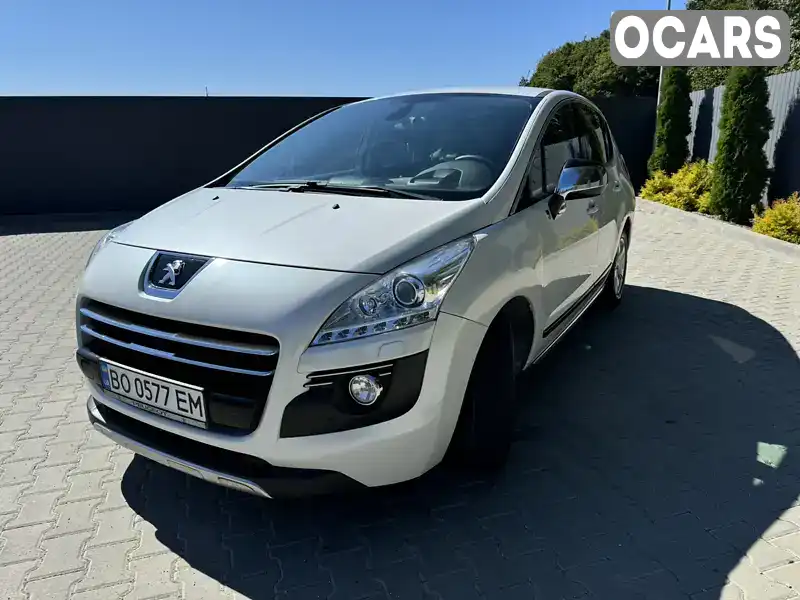 Позашляховик / Кросовер Peugeot 3008 2013 2 л. Робот обл. Тернопільська, Тернопіль - Фото 1/21