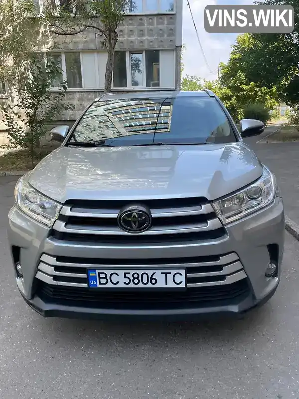 Внедорожник / Кроссовер Toyota Highlander 2018 3.46 л. Автомат обл. Николаевская, Николаев - Фото 1/20