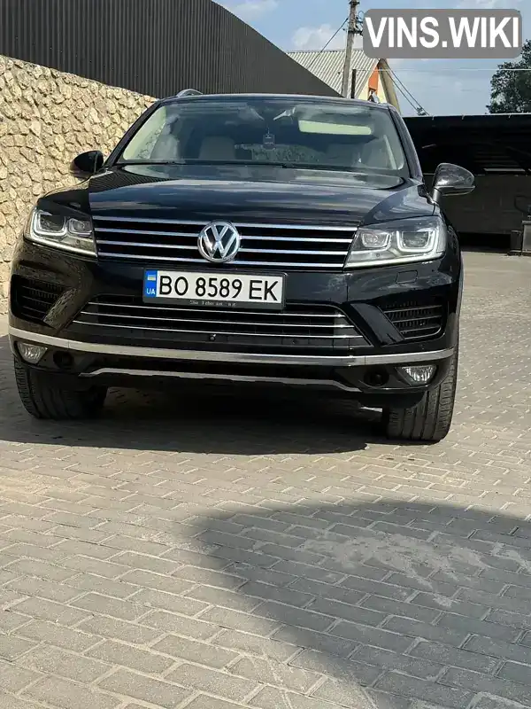 Позашляховик / Кросовер Volkswagen Touareg 2016 2.97 л. Автомат обл. Житомирська, Житомир - Фото 1/21