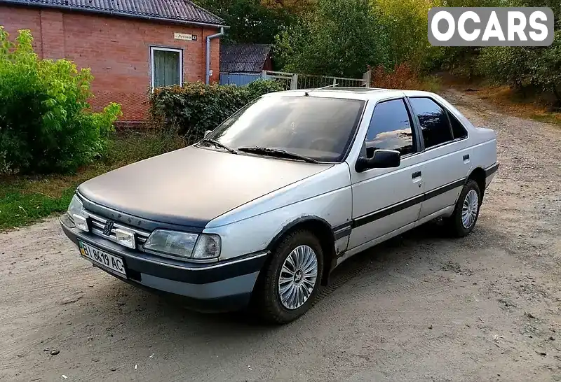 Седан Peugeot 405 1988 1.6 л. Ручна / Механіка обл. Полтавська, Полтава - Фото 1/10