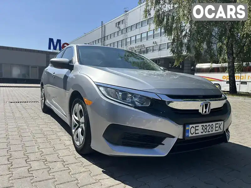 Седан Honda Civic 2017 2 л. Автомат обл. Черновицкая, Черновцы - Фото 1/11