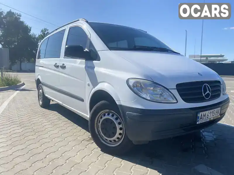 Мінівен Mercedes-Benz Vito 2009 2.2 л. обл. Житомирська, Житомир - Фото 1/18