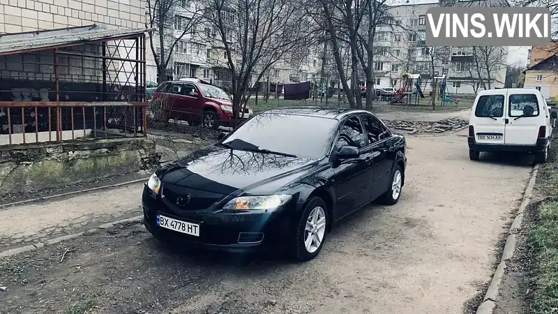 Седан Mazda 6 2007 2 л. Ручна / Механіка обл. Хмельницька, Хмельницький - Фото 1/21