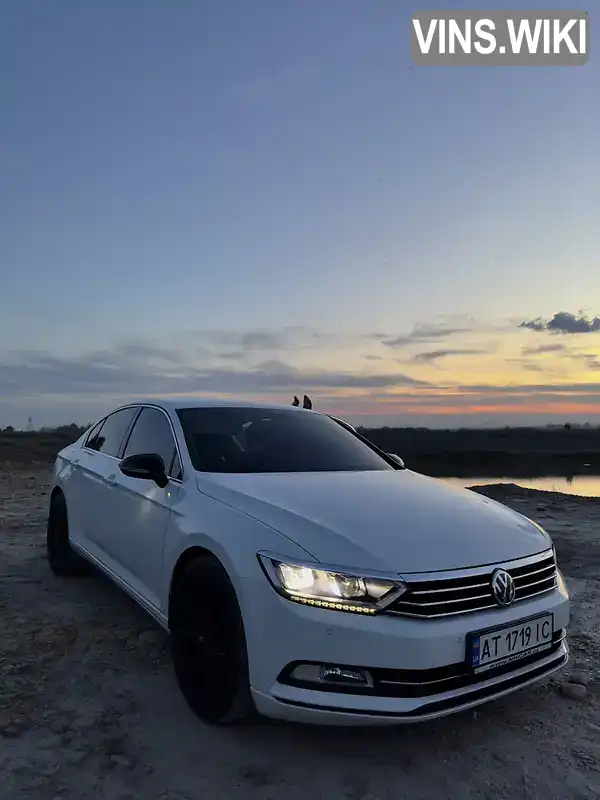 Седан Volkswagen Passat 2016 1.97 л. Ручна / Механіка обл. Івано-Франківська, Калуш - Фото 1/11