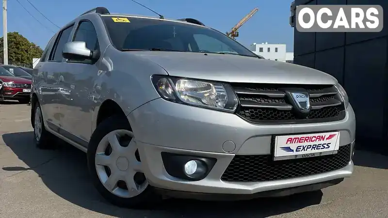 Універсал Dacia Logan MCV 2014 0.9 л. Ручна / Механіка обл. Київська, Вишневе - Фото 1/21