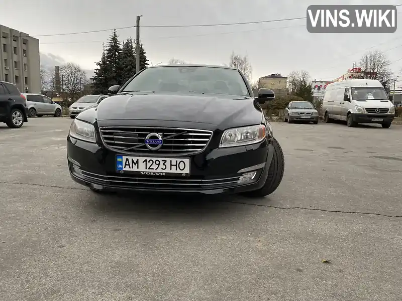 Седан Volvo S80 2014 2 л. Автомат обл. Житомирська, Житомир - Фото 1/14