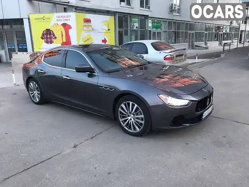 Седан Maserati Ghibli 2013 2.98 л. Автомат обл. Львівська, Львів - Фото 1/9