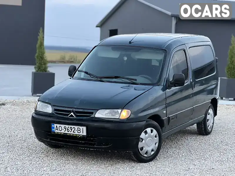 Мінівен Citroen Berlingo 2000 1.9 л. Ручна / Механіка обл. Тернопільська, Тернопіль - Фото 1/21