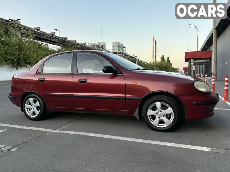 Седан Daewoo Lanos 2004 1.5 л. Ручна / Механіка обл. Київська, Вишневе - Фото 1/21