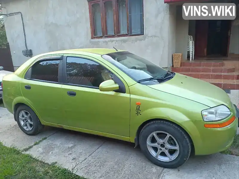 Седан Chevrolet Aveo 2005 null_content л. Ручна / Механіка обл. Закарпатська, Берегове - Фото 1/11