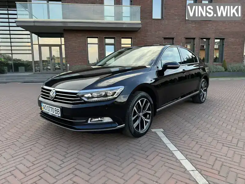 Седан Volkswagen Passat 2018 2 л. Автомат обл. Закарпатская, Мукачево - Фото 1/21