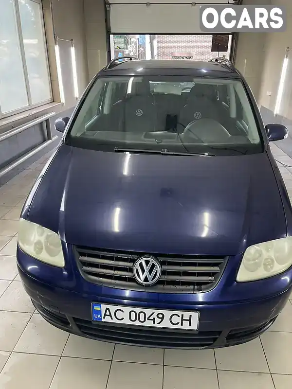 Мінівен Volkswagen Touran 2004 1.9 л. Ручна / Механіка обл. Волинська, Ратне - Фото 1/21