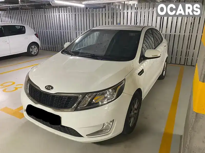 Седан Kia Rio 2014 1.59 л. Ручная / Механика обл. Киевская, Киев - Фото 1/9